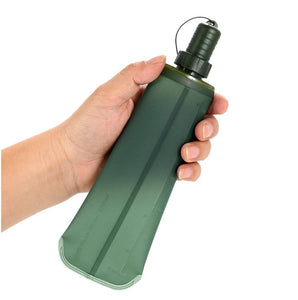 Folding Soft Flask Water Bottle TPU