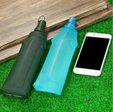 Folding Soft Flask Water Bottle TPU