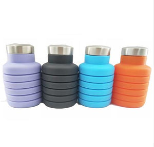 Retractable Folding Drinking Bottle