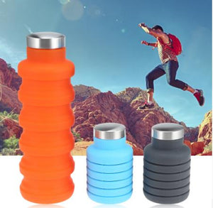 Retractable Folding Drinking Bottle