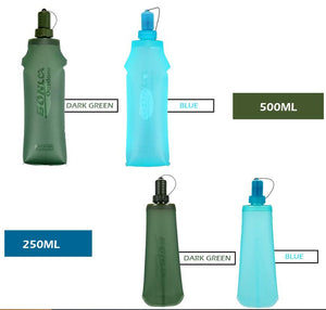 Folding Soft Flask Water Bottle TPU