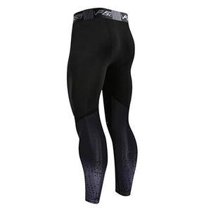 Mens Gym Compression Leggings - Your Body/Temple 