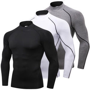 High collar Compression Shirts