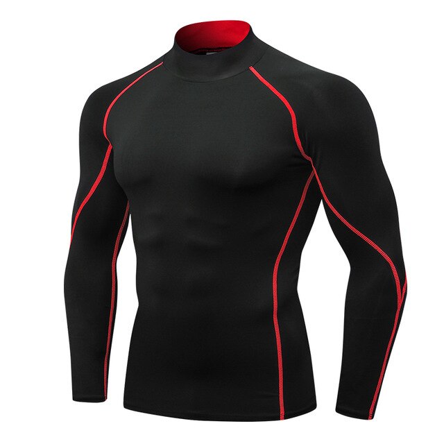 High collar Compression Shirts