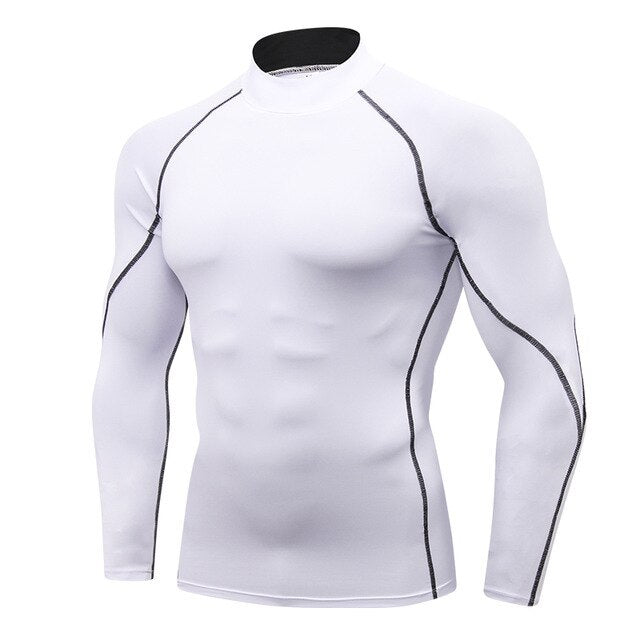 High collar Compression Shirts