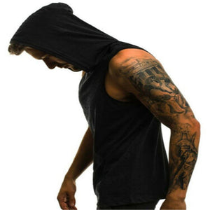 Men Hoodies Tank Top - Your Body/Temple 