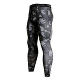 Mens Gym Compression Leggings - Your Body/Temple 