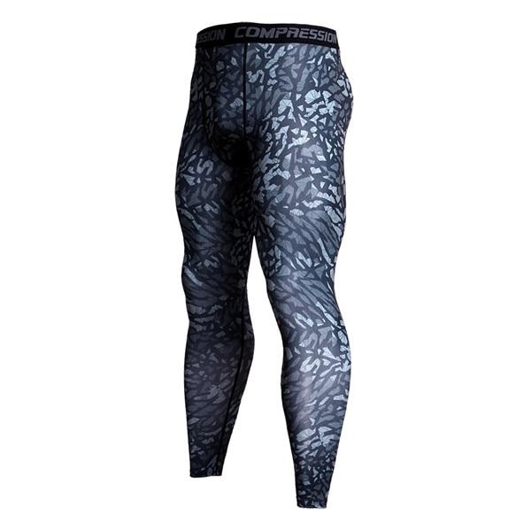 Mens Gym Compression Leggings - Your Body/Temple 