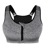 Women Zipper Sports Bra - Your Body/Temple 