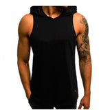 Men Hoodies Tank Top - Your Body/Temple 