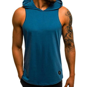 Men Hoodies Tank Top - Your Body/Temple 