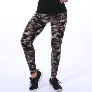 Camouflage Printing Elasticity Leggings - Your Body/Temple 