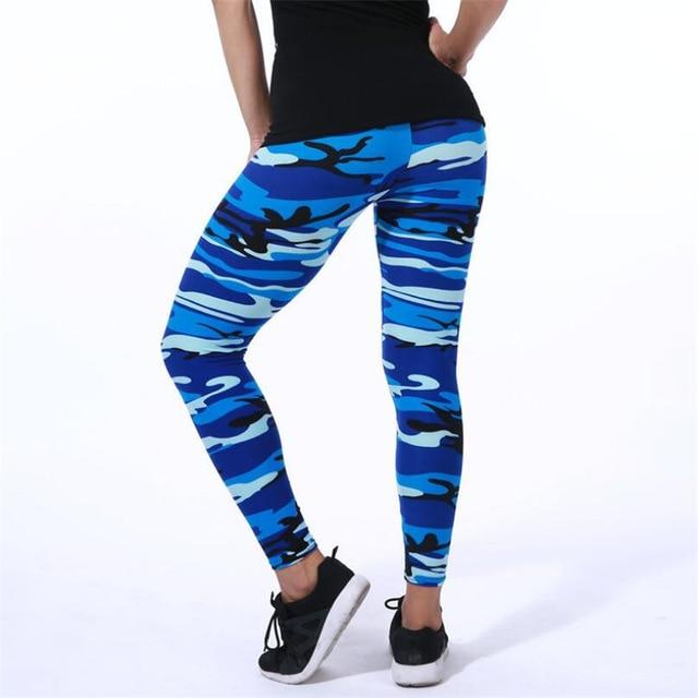 Camouflage Printing Elasticity Leggings - Your Body/Temple 