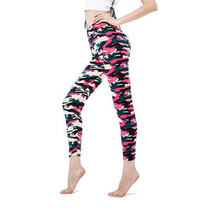 Camouflage Printing Elasticity Leggings - Your Body/Temple 