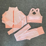 2 or 3 PCS Seamless Women Yoga Set