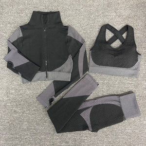 2 or 3 PCS Seamless Women Yoga Set