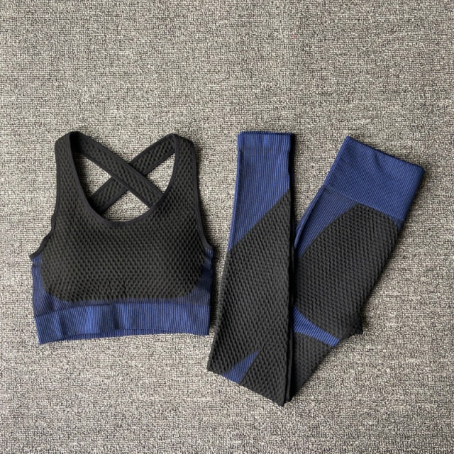 2 or 3 PCS Seamless Women Yoga Set