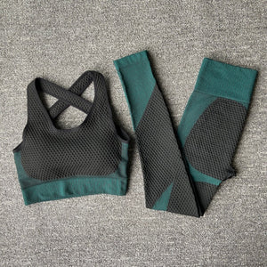 2 or 3 PCS Seamless Women Yoga Set