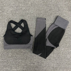 2 or 3 PCS Seamless Women Yoga Set