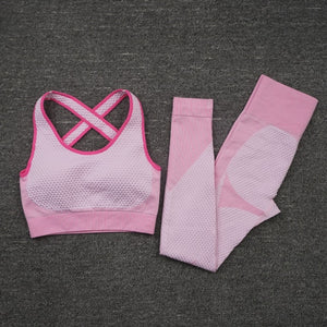 2 or 3 PCS Seamless Women Yoga Set